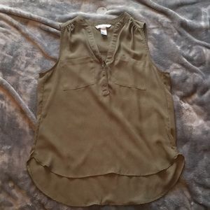 Army Green Blouse